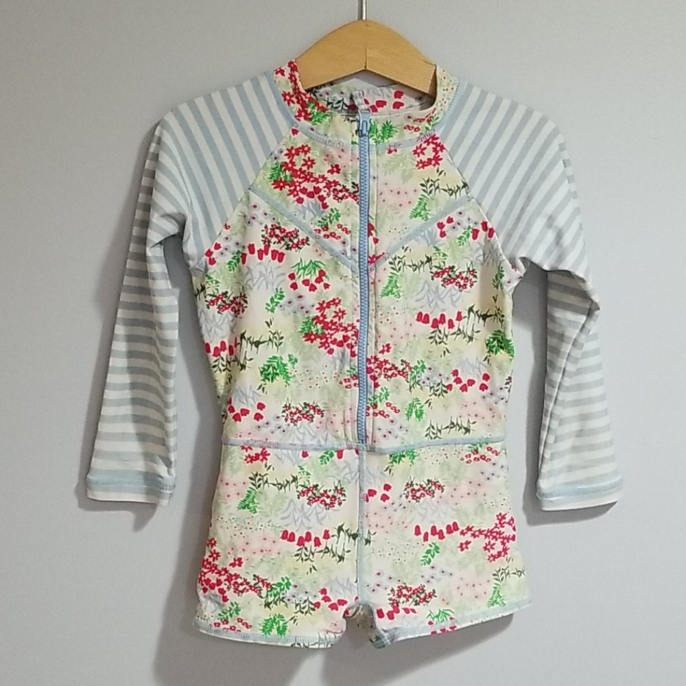 Hanna Andersson swimsuit,  long sleeved, sz 90